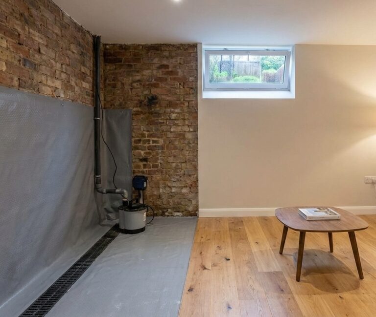 Basement Waterproofing and Tanking: Turn Your Basement into Usable Living Space